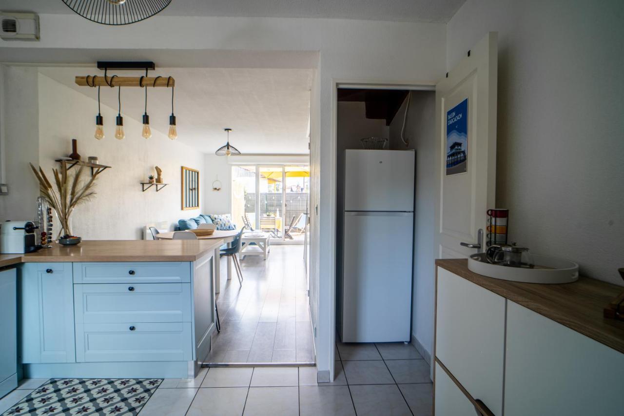 Les Renards - Charmante Petite Maison Au Port De La Teste Экстерьер фото